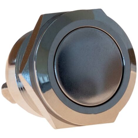 Joy-it Button19C-01 Button19C-01 Bouton-poussoir à rappel (Ø x L) 19 mm x 27.50 mm IP65 1 pc(s) (1/3)