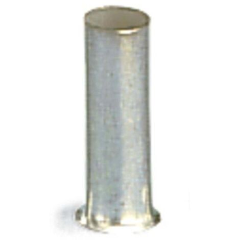 Embout simple d'extrémité de câble WAGO 216-124 1.5 mm² x 6 mm non isolé métal 1000 pc(s) (1/3)