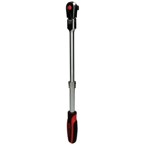 Kstools – Cliquet réversible télescopique 1/2" 432 mm – Acier chrome-vanadium – Mécanisme 72 dents – Poignée ergonomique (1/7)