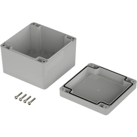 Bopla Euromas X, XT 111108 7035 07511118 Boîtier électronique 104.80 x 104.80 x 74.70 ABS gris clair (RAL 7035) 1 pc(s)
