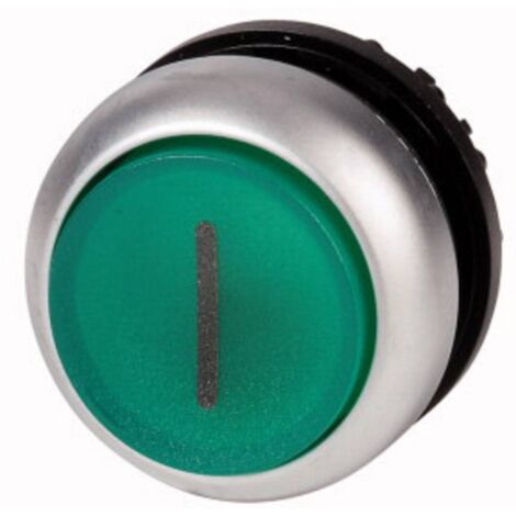 EATON 216977 LUMINEUX BOUTON PRESSION, HAUT, VERT I, TASTEND (1/4)