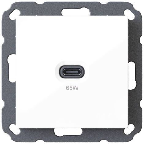 Ehmann 6560x0000 Prise de charge USB blanc D397972 (1/2)