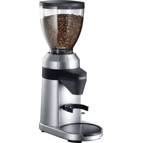 Graef CM800EU CM800EU Moulin à café argent, noir broyeur conique en acier (1/4)
