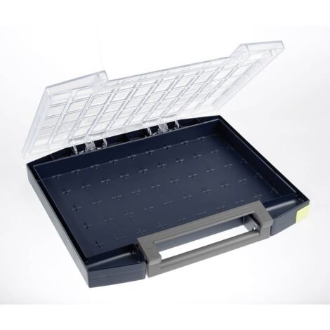 raaco Boxxser 55 5x10-0 Coffret de rangement (l x H x P) 421 x 55 x 361 mm Nombre de compartiments: 0 Contenu 1 pc(s) (1/3)