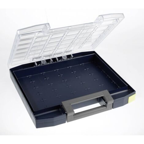 raaco Boxxser 55 6x6-0 Coffret de rangement (l x H x P) 354 x 55 x 323 mm Nombre de compartiments: 0 Contenu 1 pc(s) (1/3)