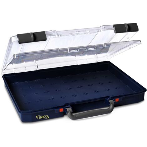 RAACO 142342 CARRYLITE 55 BOÎTE À COMPARTIMENTS SANS PROFIL EN U, BLEU (1/5)