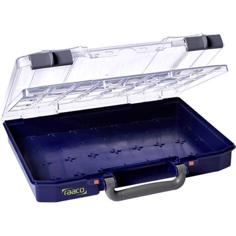 RAACO 142847 CARRYLITE 55 BOÎTE À COMPARTIMENTS, BLEU (1/3)