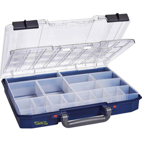 raaco CarryLite 55 4x8-16 DLU Coffret de rangement Nombre de compartiments: 16 Contenu 1 pc(s) (1/2)