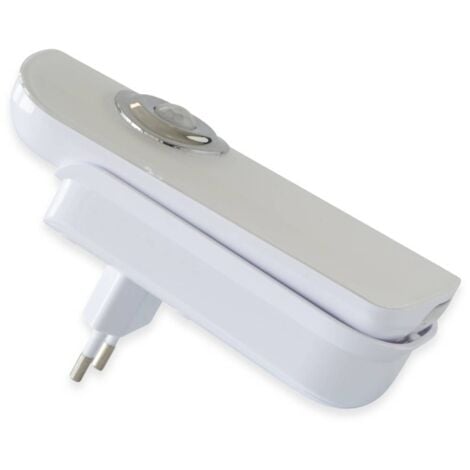Veilleuse LED avec détecteur de mouvement Müller-Licht Nox 27700013 rectangulaire LED blanc chaud blanc