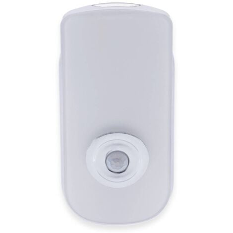 Veilleuse LED avec détecteur de mouvement Müller-Licht Nox 27700013 rectangulaire LED blanc chaud blanc