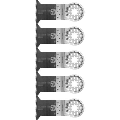 Fein 5x E-Cut Precision lame de scie BIM Starlock 50 mm - 63502232230