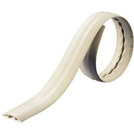 Protège-câbles noir TRU COMPONENTS TC-SRD100BK203 1593135 Nombre de canaux: 1 Longueur 1830 mm 1 pc(s) (1/3)
