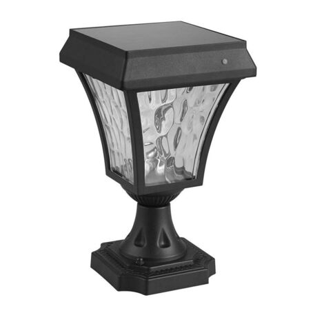V-Tac – Lampe solaire sur pied IP65 – 2W – 110 lm – Aluminium noir mat – 3 tonalités de lumière – Installation sans câblage (1/5)