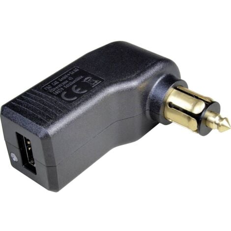 ProCar Fiche mâle USB coudée standard Charge de courant max=3 A