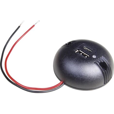 ProCar Alimentation ronde USB-C/A double prise Charge de courant max=5 A 12 V, 24 V D334242