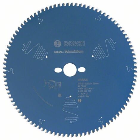 Bosch – Lame de scie circulaire 305 mm – Alésage 30 mm – 96 dents HLTCG – Pour coupes nettes dans aluminium et plastiques – Compatible scies à onglets (1/7)