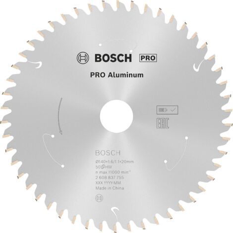 Lame PRO Aluminium cordless pour scies circulaires 140 x 1,6 x 20 mm - 2608837755