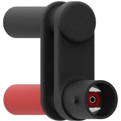 Electro PJP 21130-CD1 Adaptateur de mesure BNC femelle - banane femelle rouge, noir D357782 (1/2)