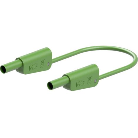 Stäubli SLK-4N-S25 Cordon de mesure 100 cm vert 1 pc(s) D607862 (1/3)