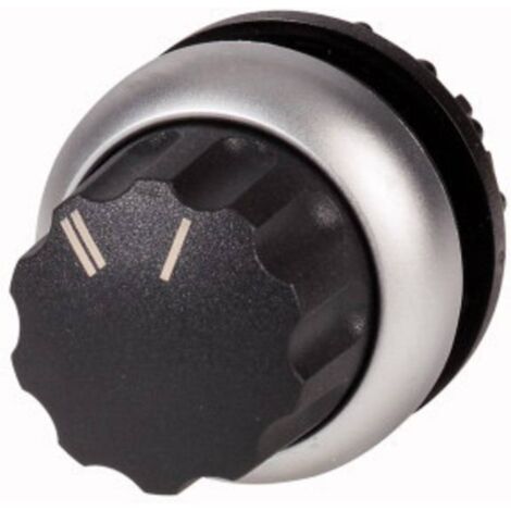 Eaton 216857 M22-WR-X92 Bouton sélecteur collerette plastique commutateur rotatif noir 1 pc(s) (1/4)
