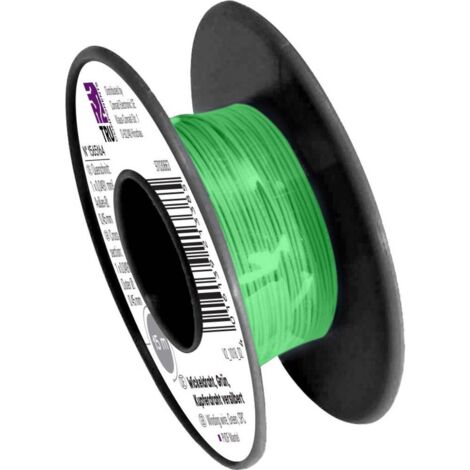 TRU COMPONENTS 1565164 Fil de bobinage Wire Wrap 1 x 0.05 mm² vert 15 m (1/3)