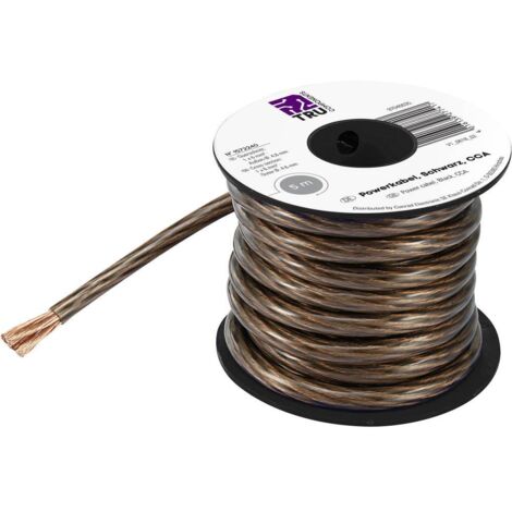 Câble de masse TRU COMPONENTS CCA 1572240 1 x 6 mm² noir 5 m