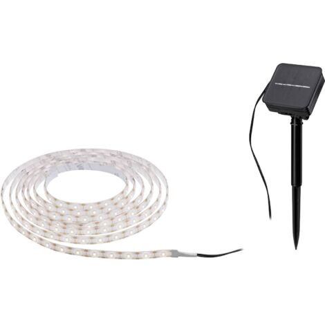 Paulmann – Bandeau LED 78896 3 m blanc chaud 2700 K – Auto-adhésif – IP44 pour extérieur – 0.3 W – Éclairage d'ambiance jardin - S531232