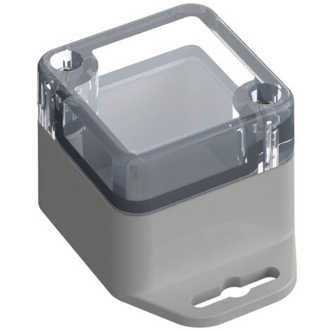 TRU COMPONENTS TC-10860372 Cloche à bride 44.80 x 44.80 x 40.10 Polycarbonate gris clair 1 pc(s) (1/2)