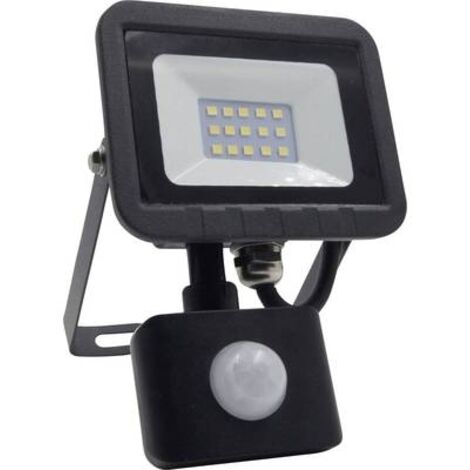 Megatron ispot® Mini MT69061 Projecteur LED extérieur avec détecteur de mouvements 10 W Couleur d'éclairage (ampoule LE (1/3)