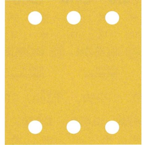 Bosch Accessories 2608901659 Papier abrasif pour ponceuse vibrante Grain 240 (L x l) 107 mm x 115 mm 50 pc(s)