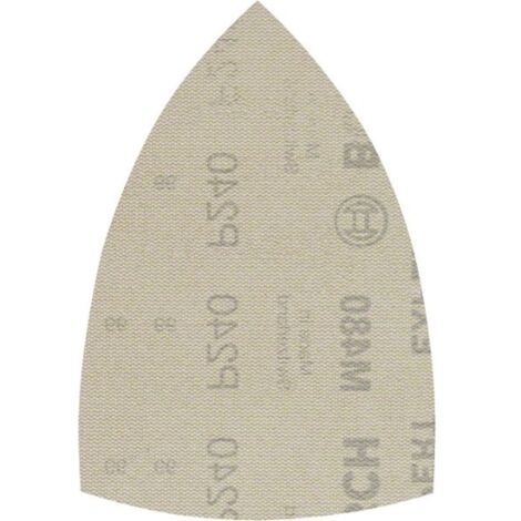 Bosch Accessories 2608901626 Grille abrasive pour ponceuse multifonction Grain 240 (L x l) 150 mm x 100 mm 50 pc(s) (1/5)