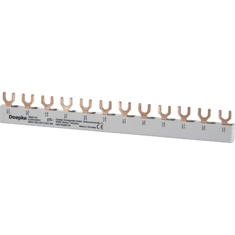 Doepke 09920119 Rail de phase DOEPKE EV-S G 3.12.120 Rail de phase 10 mm² 63 A 690 V 1 pc(s) (1/2)