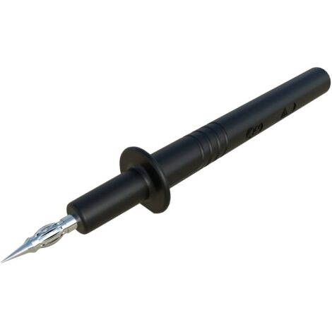 Pointe de touche SKS Hirschmann PRUEF 3 enfichable 4 mm CAT I noir 1 pc(s)