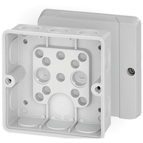 Hensel 62000267 Boîte de dérivation (L x l x H) 52 x 98 x 98 mm gris clair (RAL 7035) IP55 1 pc(s) C580481 (1/2)
