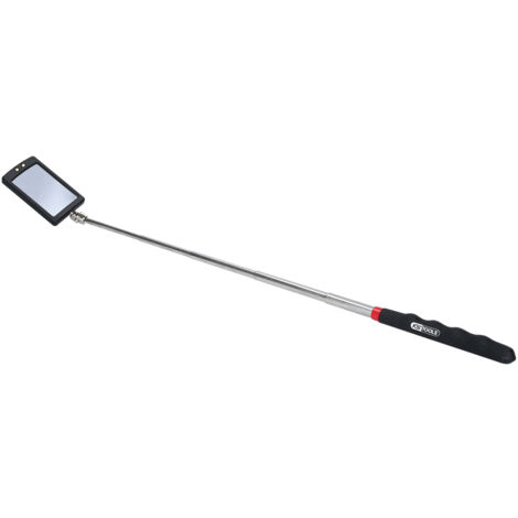 KS Tools - Miroir d’inspection télescopique orientable avec éclairage LED - 550.1136