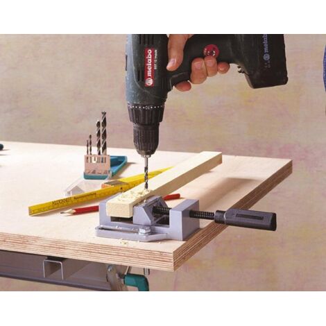 Étau Proxxon Micromot FMS 75 - Mâchoire 75mm, Ouverture 70mm - Pour Établi & Travail Du Bois - 4