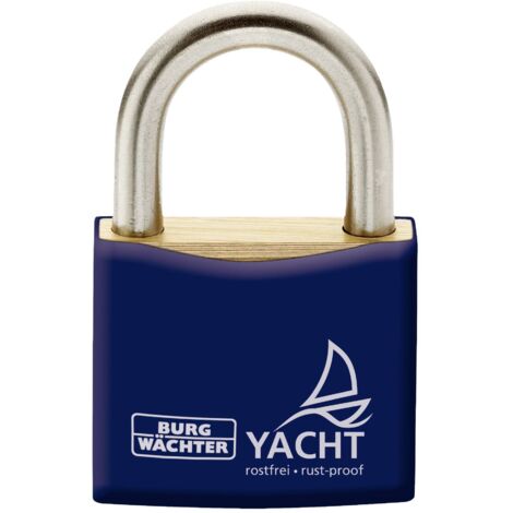 Burg Wächter 35471 Cadenas 40.00 mm fermeture différente bleu avec serrure à clé C308012