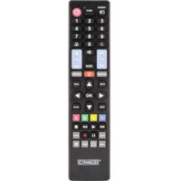 Schwaiger UFB100U Samsung, LG, Sony, Philips, Panasonic Télécommande noir