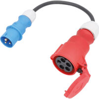 AS Schwabe 61371 Stroom Adapterkabel 16 A Zwart 0.3 m H07RN-F 3G 2,5 AS Schwabe 61371 Stroom Adapterkabel 16 A Zwart 0.3 m H07RN-F 3G 2,5