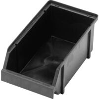 raaco 109314 antistatique (ESD) Bac de rangement 4-280 (l x H x P) 125 x 101 x 228 mm noir 1 pc(s)