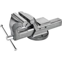 TOOLCRAFT TO-5342445 Etau TO-5342445 Largeur de mâchoire: 100 mm Envergure max.: 125 mm