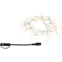 Paulmann 94558 Système d'éclairage Plug&Shine LED blanc chaud noir