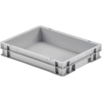 ALUTEC 75039 Boîte De Rangement Plastique 17L - Empilable, Robuste Et Compacte - Idéale Pour Atelier, Industrie Et Usage Alimentaire