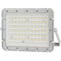 V-TAC VT-120W 7843 Projecteur d'éclairage LED, Panneau solaire 15 W blanc froid blanc