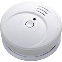 Détecteur de fumée VdS GS-506 à pile 9V – Alarme 85 dB – Protection de montage mécanique – Plage de température 4°-40° – Cordes