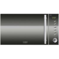 CASO MG20 Ceramic menu 2 in 1 Micro-ondes acier inoxydable, noir 800 W fonction minuteur