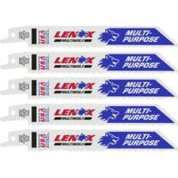 Lenox 20562610R Lame de scie sabre BIM pour applications universelles 152 x 19 x 0,9 mm Longueur lame de scie 152 mm 5