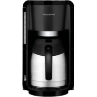 Rowenta – Cafetière filtre 10 tasses – Verseuse isotherme en acier inoxydable – Puissance 800W – Arrêt automatique et anti-goutte