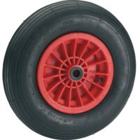 dörner + helmer 740304 Roue à bandage pneumatique Diamètre de la roue: 400 mm Capacité de charge (max.): 200 kg 1 pc(s)