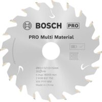 Bosch – Lame de scie circulaire 85mm 30 dents 2608837752 – Pour bois dur et métal – Ø alésage 15mm – Coupe nette sans éclat